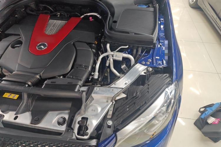 Used Mercedes-Benz GLC Coupe AMG 2017 AMG GLC 43 4MATIC Coupe SUV Engine Bay Left
