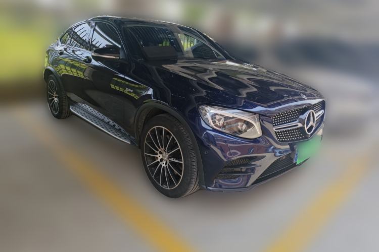 Used Mercedes-Benz GLC Coupe AMG 2017 AMG GLC 43 4MATIC Coupe SUV Front Right 45 Deg
