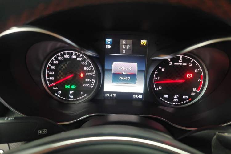 Used Mercedes-Benz GLC Coupe AMG 2017 AMG GLC 43 4MATIC Coupe SUV Instrument Cluster