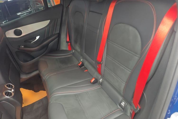 Used Mercedes-Benz GLC Coupe AMG 2017 AMG GLC 43 4MATIC Coupe SUV Left Rear Seat