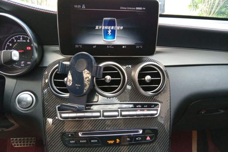 Used Mercedes-Benz GLC Coupe AMG 2017 AMG GLC 43 4MATIC Coupe SUV Special Edition Audio And AC Panel