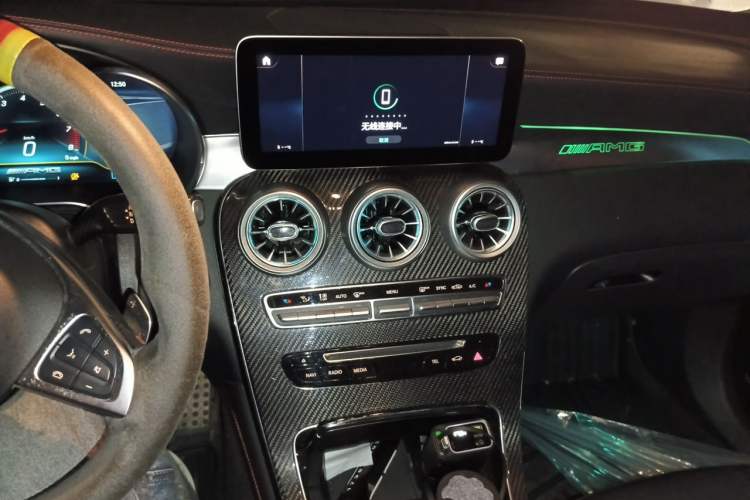 Used Mercedes-Benz GLC Coupe AMG 2017 AMG GLC 43 4MATIC Coupe SUV Audio And AC Panel