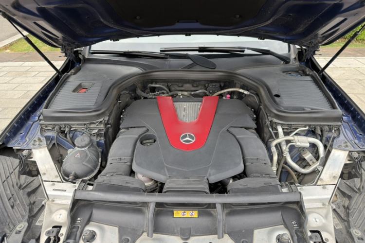 Used Mercedes-Benz GLC Coupe AMG 2017 AMG GLC 43 4MATIC Coupe SUV Engine Bay