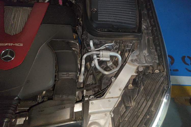 Used Mercedes-Benz GLC Coupe AMG 2017 AMG GLC 43 4MATIC Coupe SUV Engine Bay Left
