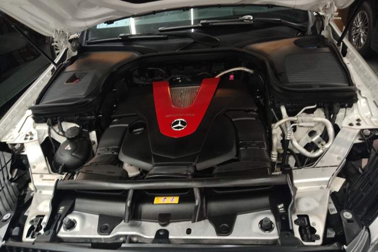 Used Mercedes-Benz GLC Coupe AMG 2017 AMG GLC 43 4MATIC Coupe SUV Engine Bay