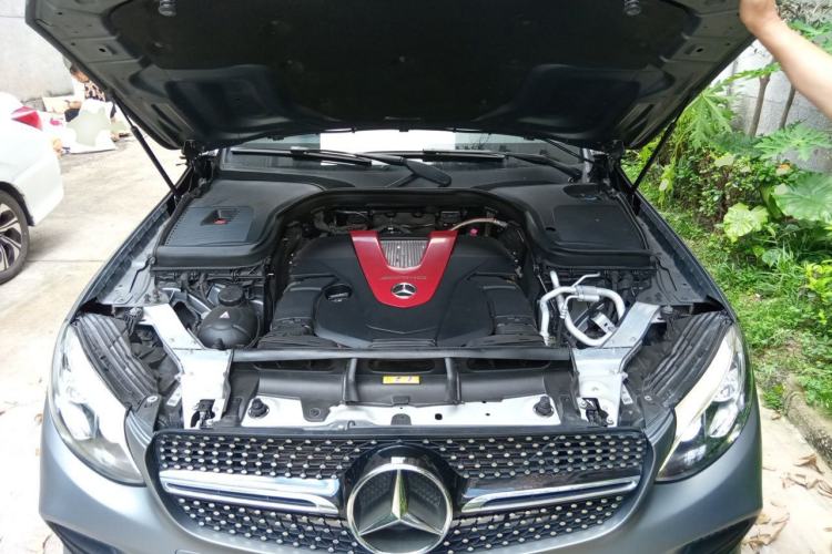 Used Mercedes-Benz GLC Coupe AMG 2017 AMG GLC 43 4MATIC Coupe SUV Special Edition Engine Bay