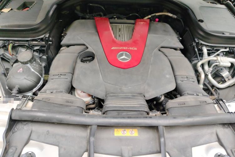 Used Mercedes-Benz GLC Coupe AMG 2017 AMG GLC 43 4MATIC Coupe SUV Special Edition Engine Bay
