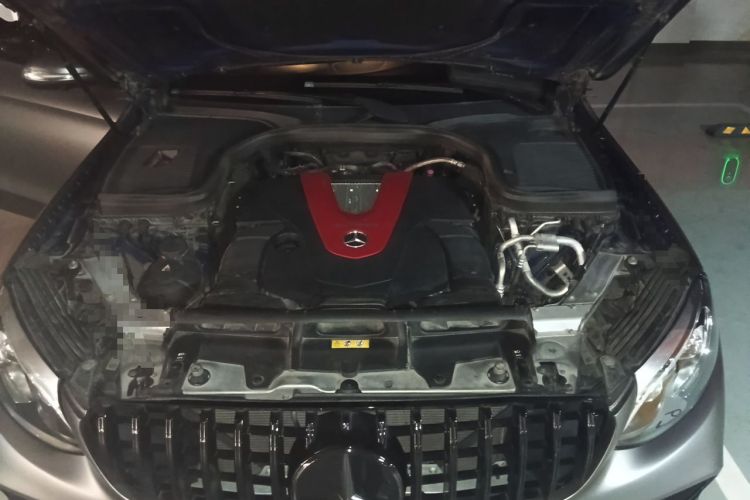 Used Mercedes-Benz GLC Coupe AMG 2017 AMG GLC 43 4MATIC Coupe SUV Engine Bay