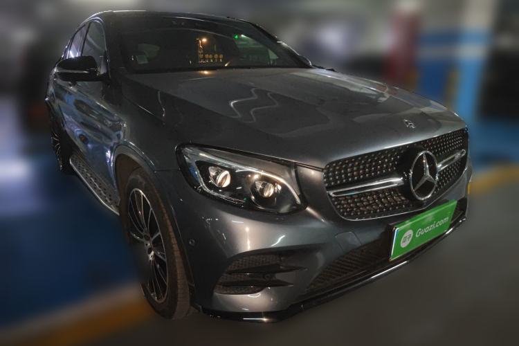 Used Mercedes-Benz GLC Coupe AMG 2017 AMG GLC 43 4MATIC Coupe SUV Front Right 45 Deg