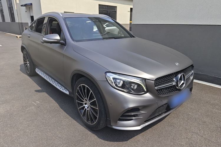 Used Mercedes-Benz GLC Coupe AMG 2017 AMG GLC 43 4MATIC Coupe SUV Front Right 45 Deg