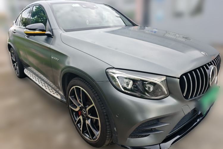 Used Mercedes-Benz GLC Coupe AMG 2017 AMG GLC 43 4MATIC Coupe SUV Special Edition Front Right 45 Deg