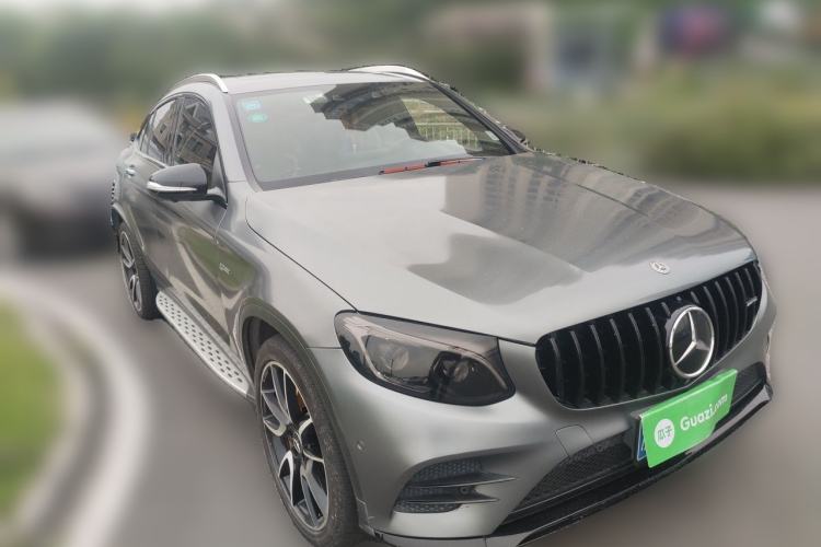 Used Mercedes-Benz GLC Coupe AMG 2017 AMG GLC 43 4MATIC Coupe SUV Special Edition Front Right 45 Deg