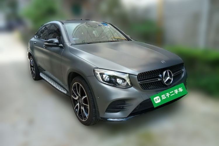 Used Mercedes-Benz GLC Coupe AMG 2017 AMG GLC 43 4MATIC Coupe SUV Special Edition Front Right 45 Deg
