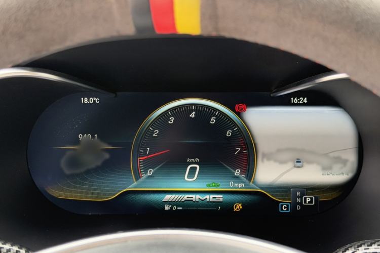 Used Mercedes-Benz GLC Coupe AMG 2017 AMG GLC 43 4MATIC Coupe SUV Instrument Cluster