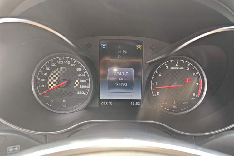 Used Mercedes-Benz GLC Coupe AMG 2017 AMG GLC 43 4MATIC Coupe SUV Instrument Cluster