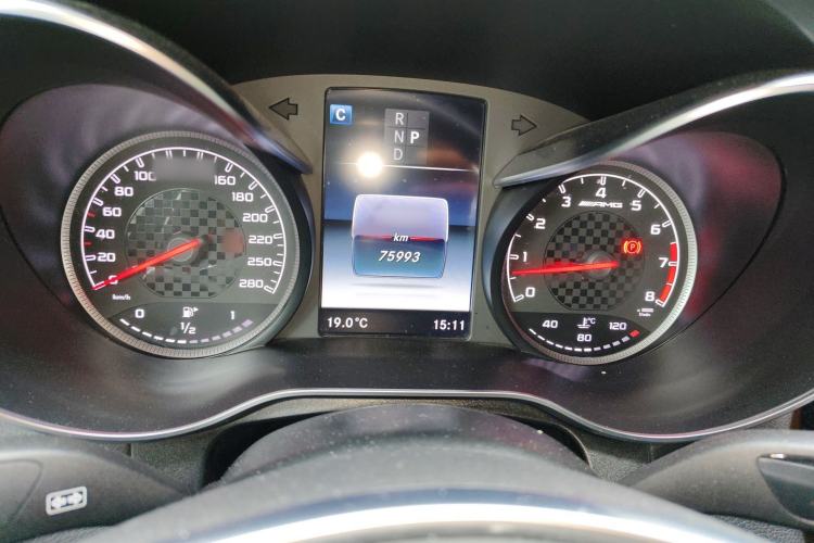 Used Mercedes-Benz GLC Coupe AMG 2017 AMG GLC 43 4MATIC Coupe SUV Special Edition Instrument Cluster