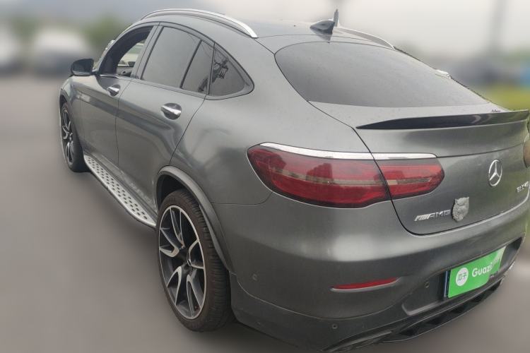 Used Mercedes-Benz GLC Coupe AMG 2017 AMG GLC 43 4MATIC Coupe SUV Special Edition Rear Left 45 Deg