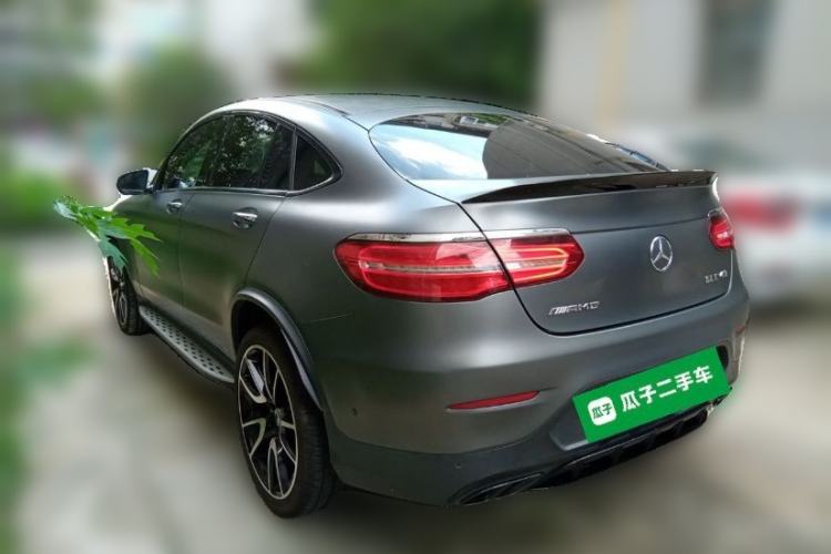 Used Mercedes-Benz GLC Coupe AMG 2017 AMG GLC 43 4MATIC Coupe SUV Special Edition Rear Left 45 Deg