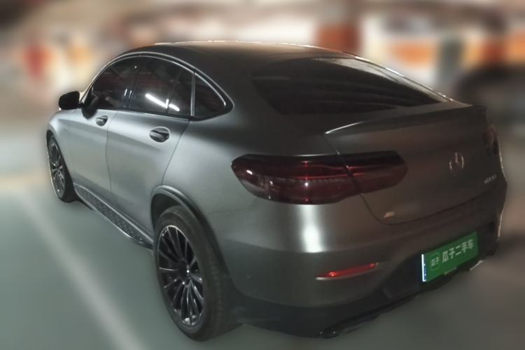 Used Mercedes-Benz GLC Coupe AMG 2017 AMG GLC 43 4MATIC Coupe SUV Rear Left 45 Deg