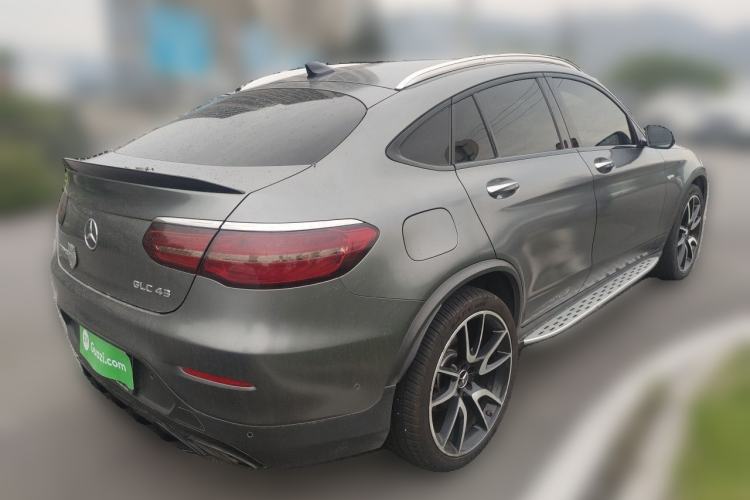 Used Mercedes-Benz GLC Coupe AMG 2017 AMG GLC 43 4MATIC Coupe SUV Special Edition Rear Right 45 Deg