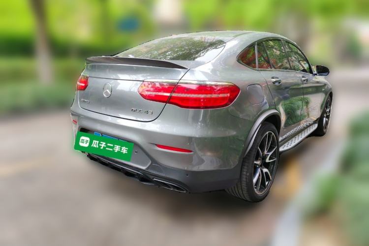 Used Mercedes-Benz GLC Coupe AMG 2017 AMG GLC 43 4MATIC Coupe SUV Special Edition Rear Right 45 Deg