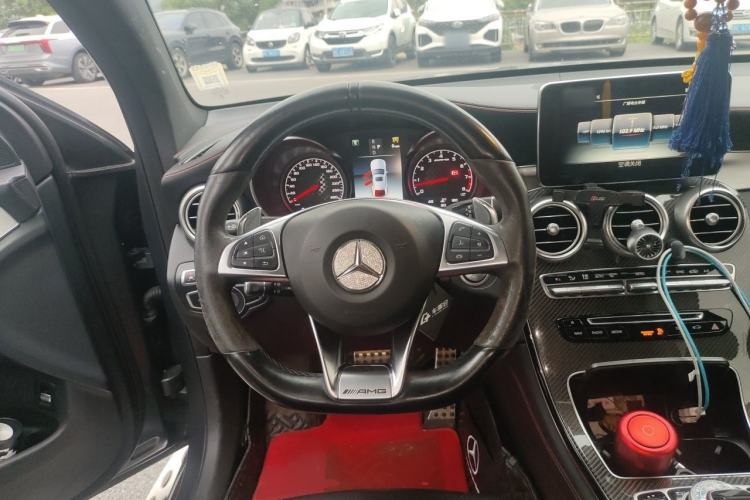 Used Mercedes-Benz GLC Coupe AMG 2017 AMG GLC 43 4MATIC Coupe SUV Special Edition Steering Wheel