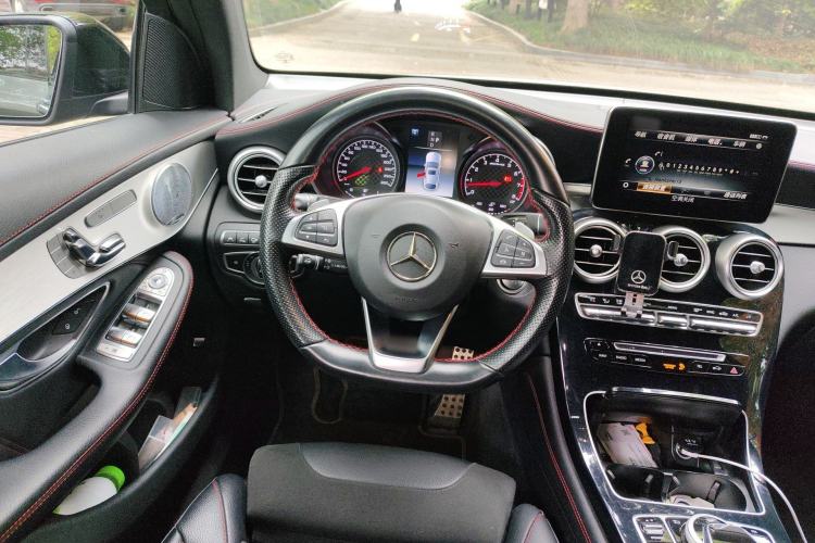 Used Mercedes-Benz GLC Coupe AMG 2017 AMG GLC 43 4MATIC Coupe SUV Special Edition Steering Wheel