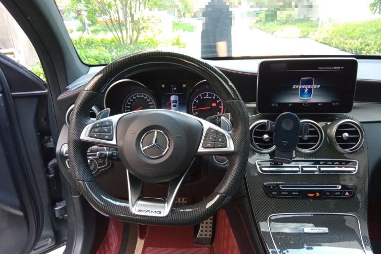 Used Mercedes-Benz GLC Coupe AMG 2017 AMG GLC 43 4MATIC Coupe SUV Special Edition Steering Wheel