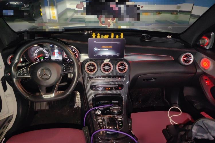 Used Mercedes-Benz GLC Coupe AMG 2017 AMG GLC 43 4MATIC Coupe SUV Center Console