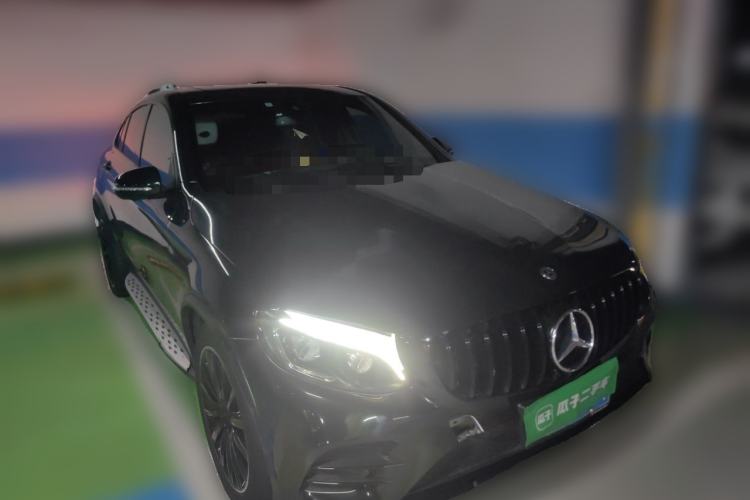 Used Mercedes-Benz GLC Coupe AMG 2017 AMG GLC 43 4MATIC Coupe SUV Front Right 45 Deg