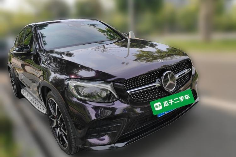 Used Mercedes-Benz GLC Coupe AMG 2017 AMG GLC 43 4MATIC Coupe SUV Front Right 45 Deg