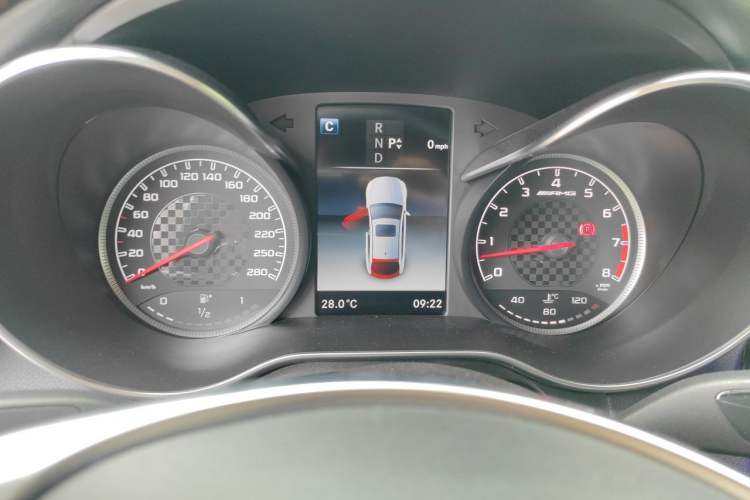 Used Mercedes-Benz GLC Coupe AMG 2017 AMG GLC 43 4MATIC Coupe SUV Instrument Cluster