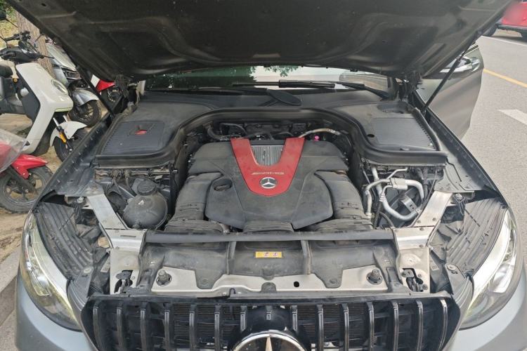 Used Mercedes-Benz GLC Coupe AMG 2017 AMG GLC 43 4MATIC Coupe SUV Special Edition Engine Bay