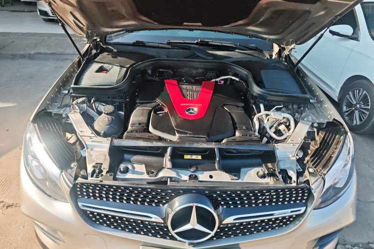 Used Mercedes-Benz GLC Coupe AMG 2017 AMG GLC 43 4MATIC Coupe SUV Engine Bay