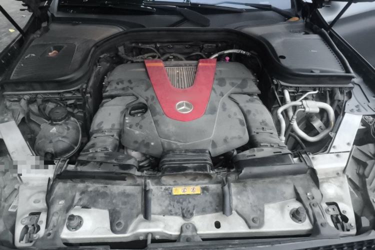 Used Mercedes-Benz GLC Coupe AMG 2017 AMG GLC 43 4MATIC Coupe SUV Special Edition Engine Bay