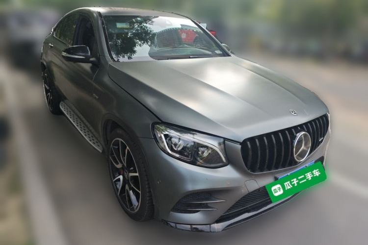 Used Mercedes-Benz GLC Coupe AMG 2017 AMG GLC 43 4MATIC Coupe SUV Special Edition Front Right 45 Deg