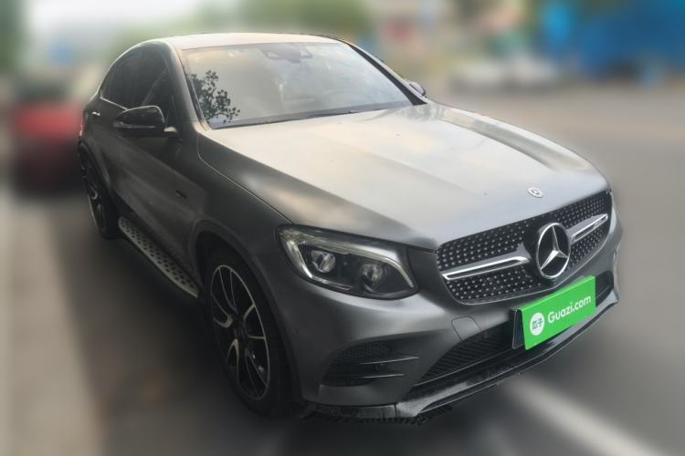 Used Mercedes-Benz GLC Coupe AMG 2017 AMG GLC 43 4MATIC Coupe SUV Special Edition Front Right 45 Deg