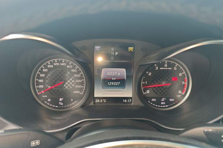 Used Mercedes-Benz GLC Coupe AMG 2017 AMG GLC 43 4MATIC Coupe SUV Special Edition Instrument Cluster