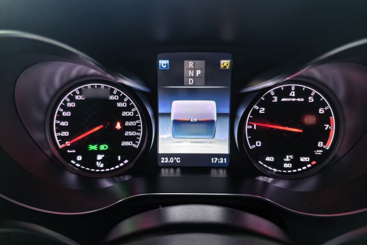 Used Mercedes-Benz GLC Coupe AMG 2017 AMG GLC 43 4MATIC Coupe SUV Instrument Cluster