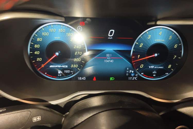 Used Mercedes-Benz GLC Coupe AMG 2017 AMG GLC 43 4MATIC Coupe SUV Instrument Cluster