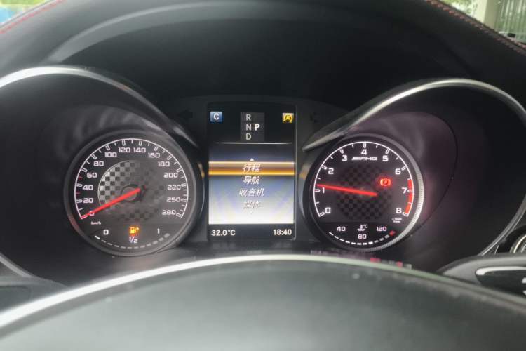Used Mercedes-Benz GLC Coupe AMG 2017 AMG GLC 43 4MATIC Coupe SUV Special Edition Instrument Cluster