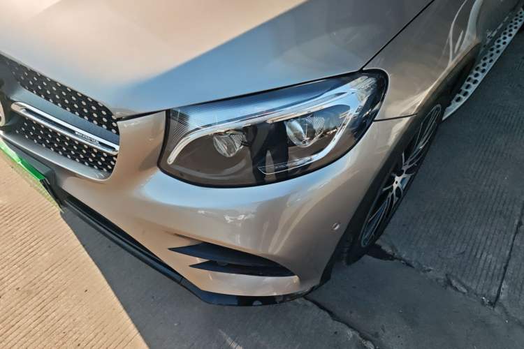Used Mercedes-Benz GLC Coupe AMG 2017 AMG GLC 43 4MATIC Coupe SUV Left Front Headlight