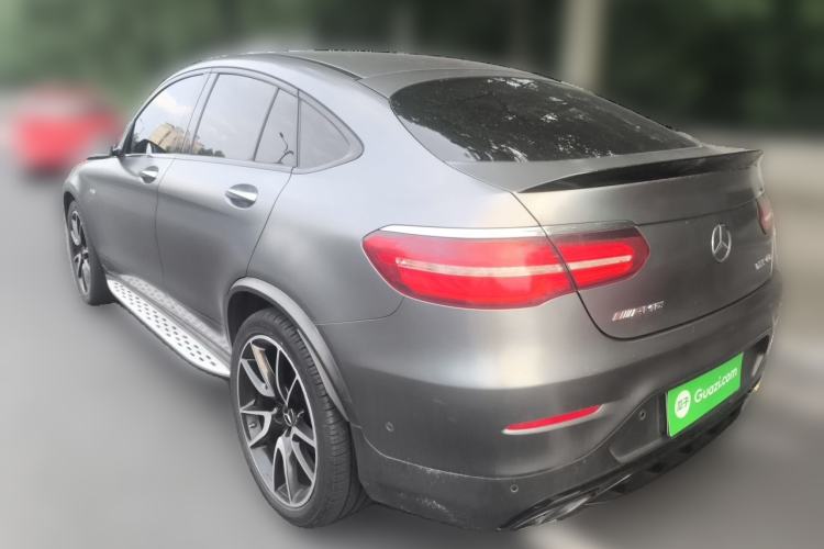 Used Mercedes-Benz GLC Coupe AMG 2017 AMG GLC 43 4MATIC Coupe SUV Special Edition Rear Left 45 Deg