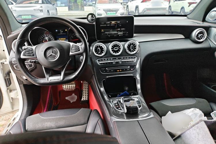 Used Mercedes-Benz GLC Coupe AMG 2017 AMG GLC 43 4MATIC Coupe SUV Center Console