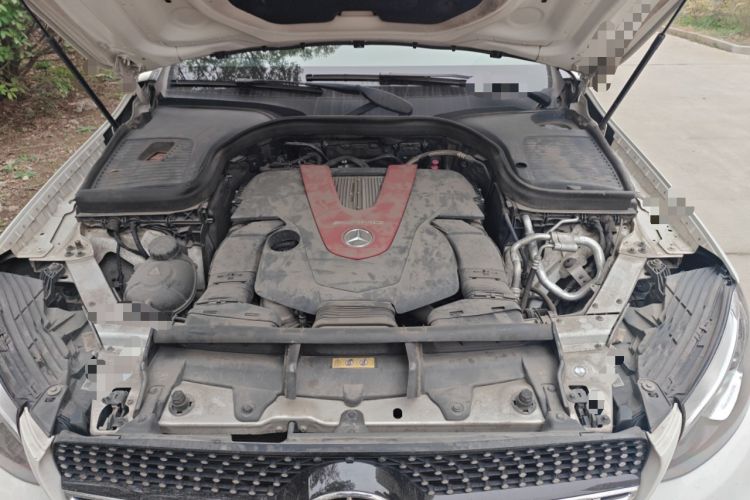 Used Mercedes-Benz GLC Coupe AMG 2017 AMG GLC 43 4MATIC Coupe SUV Engine Bay