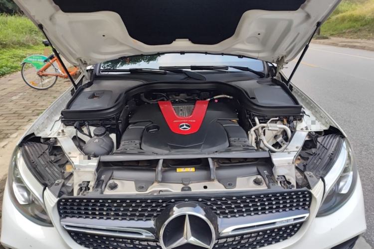 Used Mercedes-Benz GLC Coupe AMG 2017 AMG GLC 43 4MATIC Coupe SUV Engine Bay