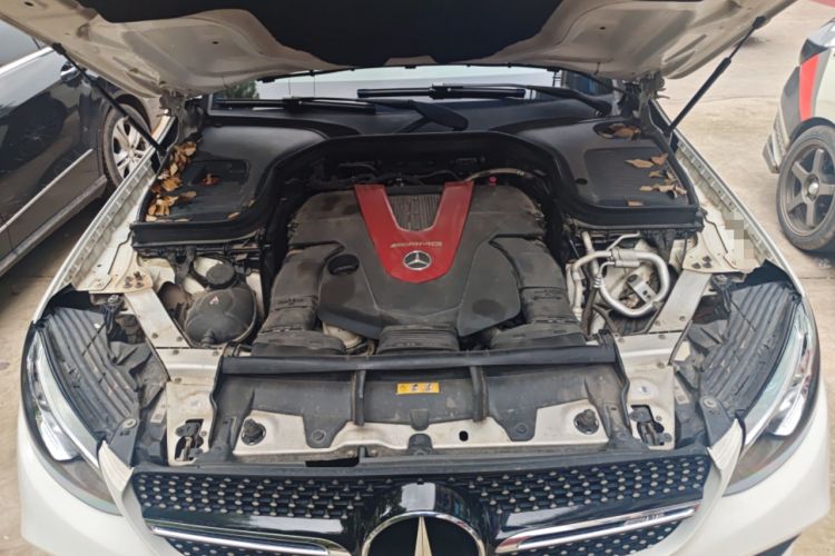 Used Mercedes-Benz GLC Coupe AMG 2017 AMG GLC 43 4MATIC Coupe SUV Engine Bay