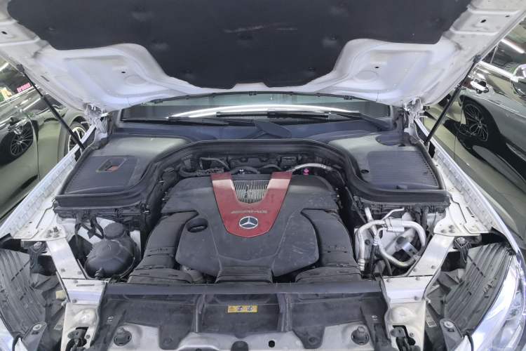 Used Mercedes-Benz GLC Coupe AMG 2017 AMG GLC 43 4MATIC Coupe SUV Engine Bay