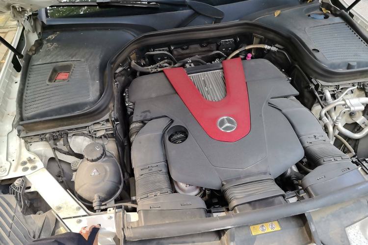 Used Mercedes-Benz GLC Coupe AMG 2017 AMG GLC 43 4MATIC Coupe SUV Engine Bay