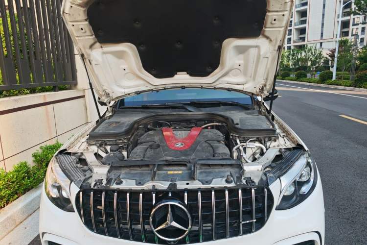 Used Mercedes-Benz GLC Coupe AMG 2017 AMG GLC 43 4MATIC Coupe SUV Engine Bay